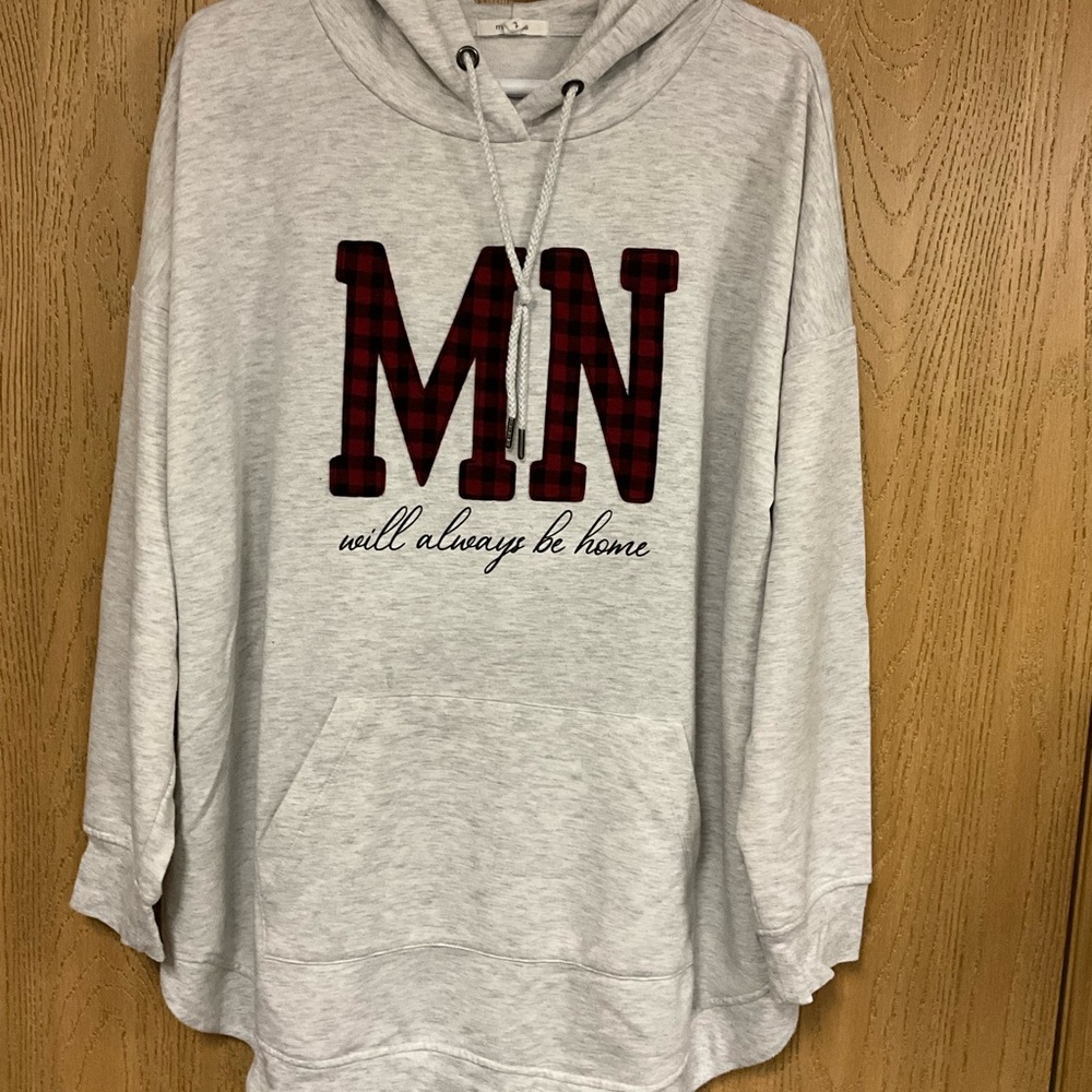 Maurices Light Gray Hoodie